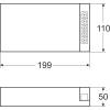 13,8V/10A tokozott kapcsolóüzemű szünetmentesíthető tápegység PSB-12V10A