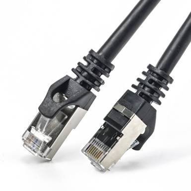 S/FTP patch kábel; Cat6; LSOH/LSZH; réz; fekete; 0,25 m NCN-P1C6SF-025CLSBK S/FTP patch kábel; Cat6; LSOH/LSZH; réz; fekete; 0,25 m NCN-P1C6SF-025CLSBK