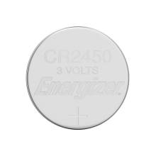 L&iacute;tium gombelem; 3 V; 24,5x5 mm; 620 mAh; nem &uacute;jrat&ouml;lthető CR2450-E