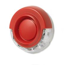 Cerberus FIT címzett hang-/fényjelző; piros LED; piros FDS366-RR Cerberus FIT címzett hang-/fényjelző; piros LED; piros FDS366-RR