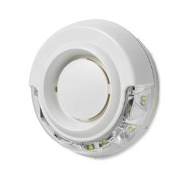 Cerberus FIT c&iacute;mzett hang-/f&eacute;nyjelző; feh&eacute;r LED; feh&eacute;r FDS366-WW