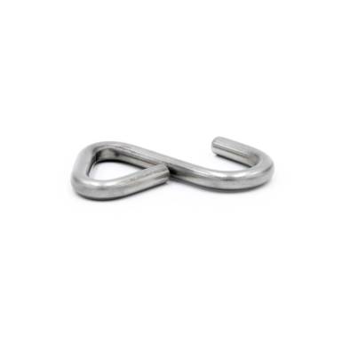 Átfeszítő horog; kis méretű; köroszlopra; 40 mm átmérőtől H100 Átfeszítő horog; kis méretű; köroszlopra; 40 mm átmérőtől H100