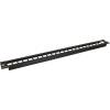 19" keystone patch panel; 24 port; &aacute;rny&eacute;kolatlan RAP-RJ45