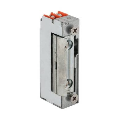 Szimmetrikus, keskeny, alacsony elektromos zárfogadó; 12 VDC; fordított működésű; állítható zárnyelv D-99-2-N512F Szimmetrikus, keskeny, alacsony elektromos zárfogadó; 12 VDC; fordított működésű; állítható zárnyelv D-99-2-N512F