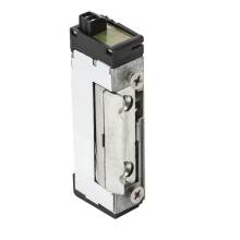Szimmetrikus, keskeny, alacsony elektromos z&aacute;rfogad&oacute;; 12 VDC; norm&aacute;l műk&ouml;d&eacute;sű; &aacute;ll&iacute;that&oacute; z&aacute;rnyelv D-99-2-NF-412-PRE