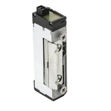 Szimmetrikus, keskeny, alacsony elektromos zárfogadó; 12 VDC; normál működésű; állítható zárnyelv D-99-2-NF-412-PRE Szimmetrikus, keskeny, alacsony elektromos zárfogadó; 12 VDC; normál működésű; állítható zárnyelv D-99-2-NF-412-PRE
