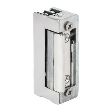 Szimmetrikus, pajzs nélküli elektromos zárfogadó; 12 VDC; állítható zárnyelv D-54N412F Szimmetrikus, pajzs nélküli elektromos zárfogadó; 12 VDC; állítható zárnyelv D-54N412F