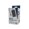 Gembird NPA-AC-PDQC65-01 65 W PowerDelivery GaN USB Type-C fast charger Black NPA-AC-PDQC65-01