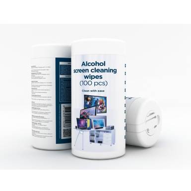 Gembird CK-AWW100-01 Alcohol Screen Cleaning Wipes (100 pcs) CK-AWW100-01 Gembird CK-AWW100-01 Alcohol Screen Cleaning Wipes (100 pcs) CK-AWW100-01