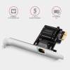 AXAGON PCEE-G50 PCIe Adapter 5 Gigabit Ethernet Realtek PXE w. SP & LP PCEE-G50