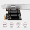 AXAGON PCEE-G50 PCIe Adapter 5 Gigabit Ethernet Realtek PXE w. SP & LP PCEE-G50