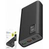 Platinet PMPB20WQC727B 20000mAh Polymer PC3.0 QC3.0 PowerBank LED Screen Black PMPB20WQC727B