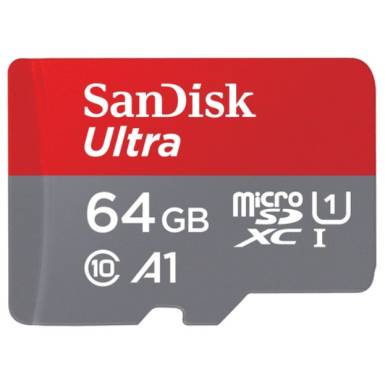 SanDisk Ultra 64GB microSD kártya; microSDXC; Class 10 UHS-I; SDSQUAB-064G-GN6IA SanDisk Ultra 64GB microSD kártya; microSDXC; Class 10 UHS-I; SDSQUAB-064G-GN6IA