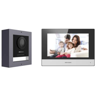 Egylakásos IP video-kaputelefon szett DS-KIS602 (C) Egylakásos IP video-kaputelefon szett DS-KIS602 (C)
