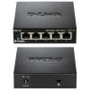 D-LINK DGS-105/E 5 Port Gigabit Ethernet Switch 5xport.Fémház.5xGigabit