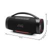 JVC XS-E934B Portable Speaker Black XS-E934B