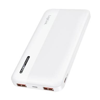 Logilink LiPo 10000mAh PowerBank White PA0372W