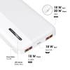 Logilink LiPo 10000mAh PowerBank White PA0372W