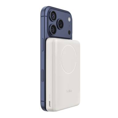 Belkin BoostCharge Slim Magnetic 10000mAh PowerBank Sand BPD017HQSA Belkin BoostCharge Slim Magnetic 10000mAh PowerBank Sand BPD017HQSA