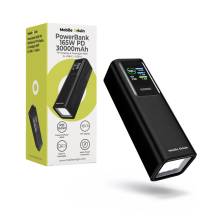 Mobile Origin TFT Display & Flashlight 30000mAh PowerBank Black MO-30DF-PB17