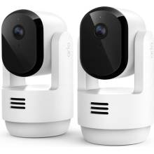 Arlo Essential (Gen.3) 2K PTZ Indoor Security Camera (2 Camera Kit) White VMC3273-100EUS