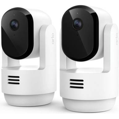 Arlo Essential (Gen.3) 2K PTZ Indoor Security Camera (2 Camera Kit) White VMC3273-100EUS Arlo Essential (Gen.3) 2K PTZ Indoor Security Camera (2 Camera Kit) White VMC3273-100EUS
