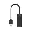 Unitek USB 2.0 to Ethernet Adapter Black Y-1468