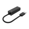 Unitek USB 2.0 to Ethernet Adapter Black Y-1468