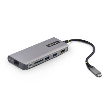 Startech 6-Port USB-C Multiport Adapter Black 177B-USBC-MULTIPORT Startech 6-Port USB-C Multiport Adapter Black 177B-USBC-MULTIPORT