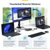 Startech 4-Port Thunderbolt 5 Hub Black 303UE-TB5-HUB