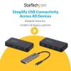 Startech 4-Port USB-C Hub Black 309B-USBC-HUB