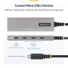 Startech 4-Port USB-C Hub Black 309B-USBC-HUB