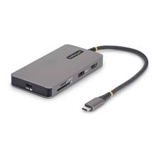 Startech 7-Port USB-C Multiport Adapter 4K 60Hz Gray 305B-USBC-MULTIPORT Startech 7-Port USB-C Multiport Adapter 4K 60Hz Gray 305B-USBC-MULTIPORT