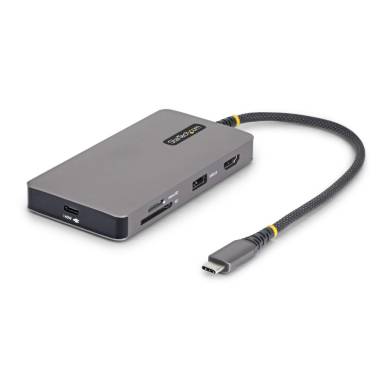 Startech 7-Port USB-C Multiport Adapter 4K 60Hz Gray 305B-USBC-MULTIPORT Startech 7-Port USB-C Multiport Adapter 4K 60Hz Gray 305B-USBC-MULTIPORT