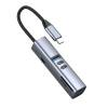Mobile Origin USB-C Hub 7-in-1 HB2, HDMI, 3× USB-C, USB-A, TF/SD Slot, 5 Gb/s, Space Gray MO-71MH-HB2