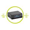 Mobile Origin GaN Charging Hub with Display 4× USB-C + 2× USB-A PW39 240W Black MO-240WDCH-PW39