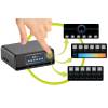 Mobile Origin GaN Charging Hub with Display 4× USB-C + 2× USB-A PW39 240W Black MO-240WDCH-PW39