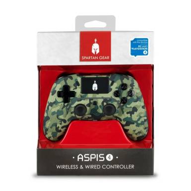 Spartan Gear Aspis 4 Wired and Wireless Controller Camo (PS4) 85397