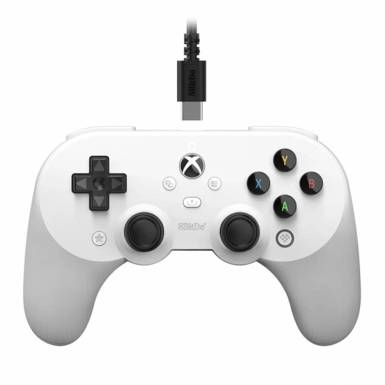 8BitDo Pro 2 Wired Gamepad White RET00455