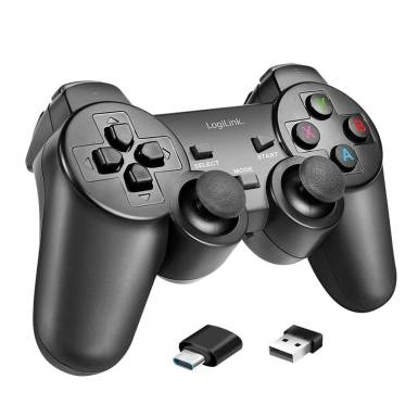 Logilink AA0187 Wireless Gamepad Black AA0187 Logilink AA0187 Wireless Gamepad Black AA0187
