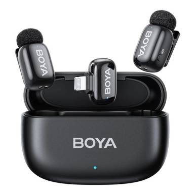 BOYA MINI 2-03 Wireless Microphone Black MINI 2-03 BOYA MINI 2-03 Wireless Microphone Black MINI 2-03