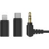 BOYA Boyamic 1 1TX + 3RX Wireless microphone Black BOYAMATIC