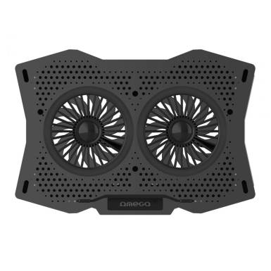 Platinet Omega Notebook Hűtő Black OMNCP2FB