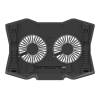 Platinet Omega Notebook Hűtő Black OMNCP2FB