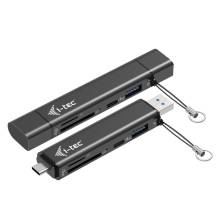 I-TEC CADONGLEUSBSD Card Reader Black CADONGLEUSBSD