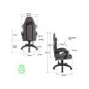 Spirit Of Gamer Arena Gaming Chair Dark Grey SOG-GCABK