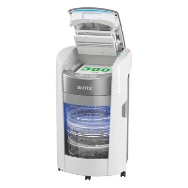 Leitz IQ OptiMax Autofeed Office 300 P4 Iratmegsemmis&iacute;tő White 80420000