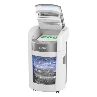 Leitz IQ OptiMax Autofeed Small Office 200 P5 Iratmegsemmis&iacute;tő White 80390000