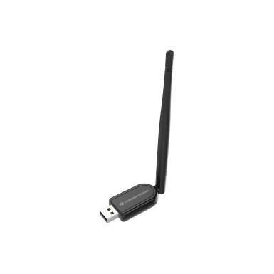 Conceptronic  ABBY07B Long Range Bluetooth 5.1 USB Adapter with External Antenna Black ABBY07B