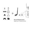 Conceptronic  ABBY07B Long Range Bluetooth 5.1 USB Adapter with External Antenna Black ABBY07B